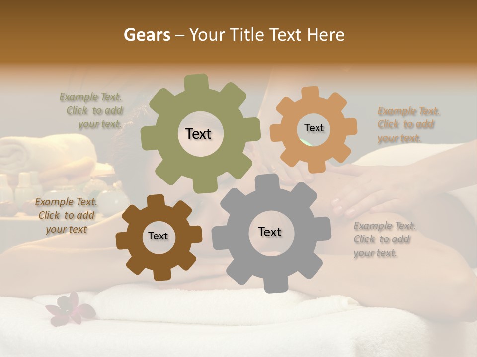 Attractive Relaxation Asian PowerPoint Template