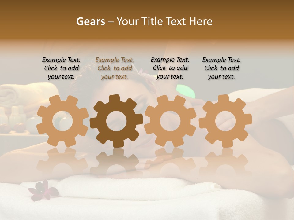 Attractive Relaxation Asian PowerPoint Template