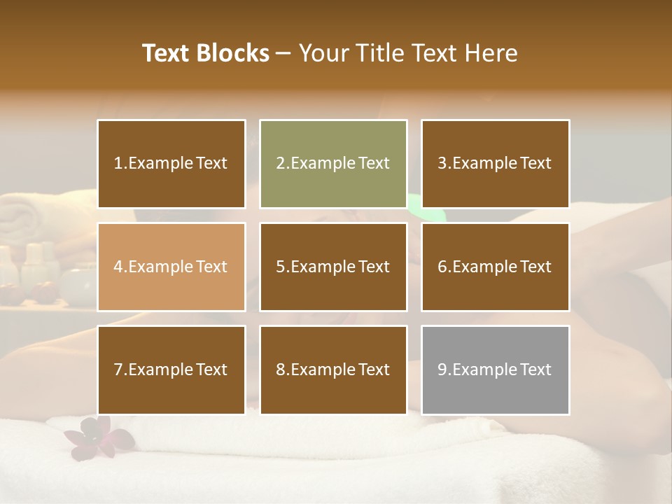Attractive Relaxation Asian PowerPoint Template