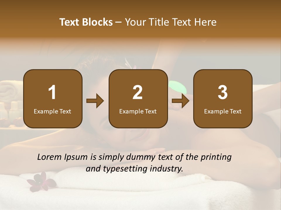 Attractive Relaxation Asian PowerPoint Template