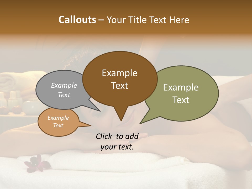 Attractive Relaxation Asian PowerPoint Template