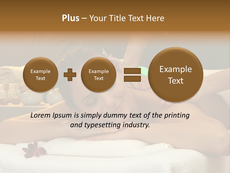 Attractive Relaxation Asian PowerPoint Template