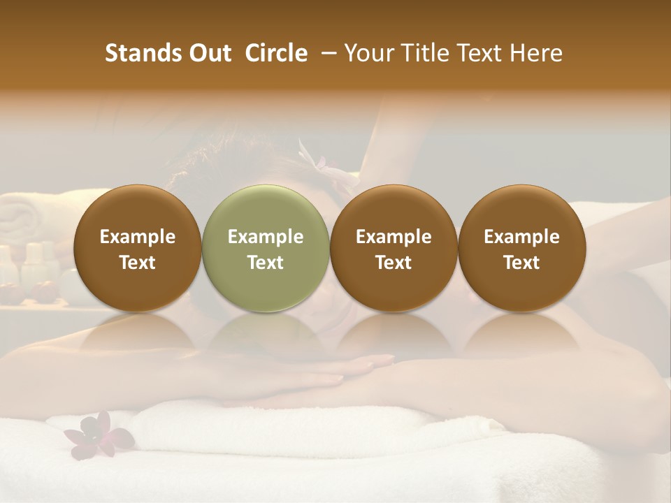 Attractive Relaxation Asian PowerPoint Template