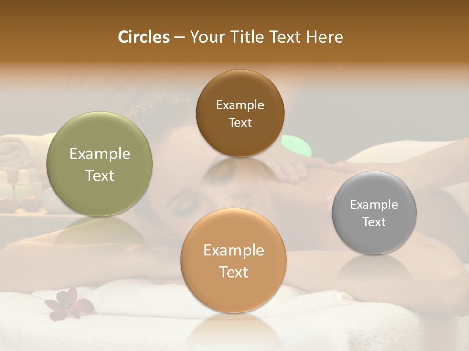 Attractive Relaxation Asian PowerPoint Template