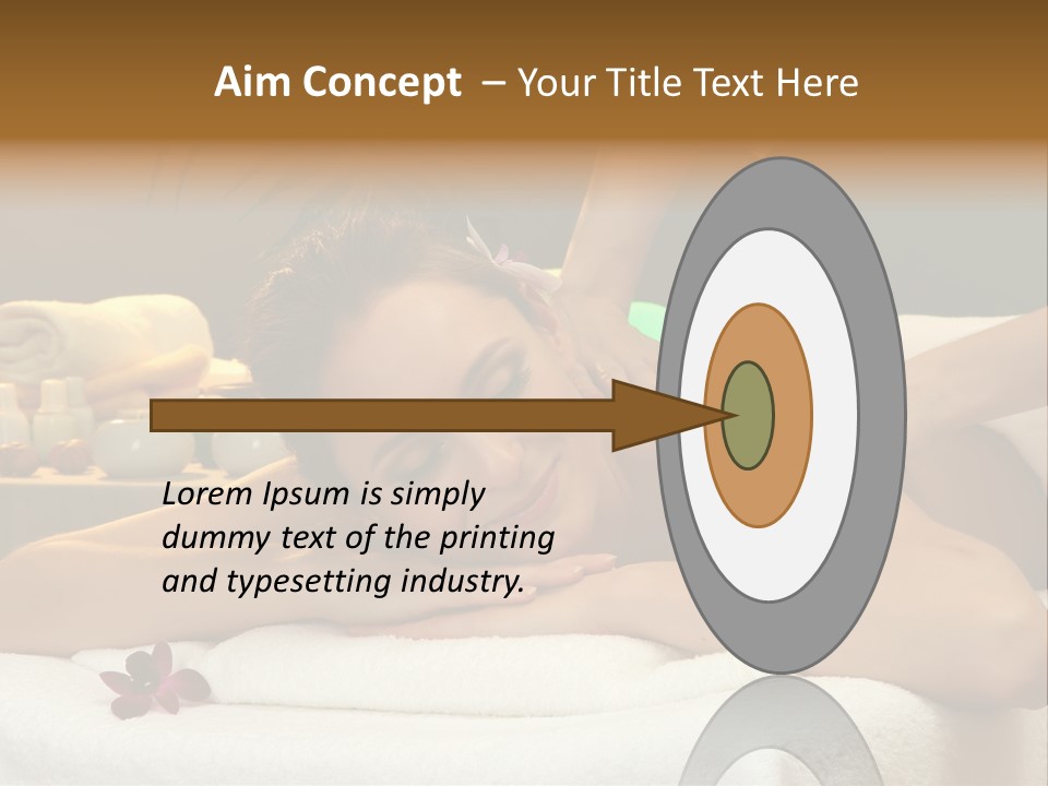 Attractive Relaxation Asian PowerPoint Template