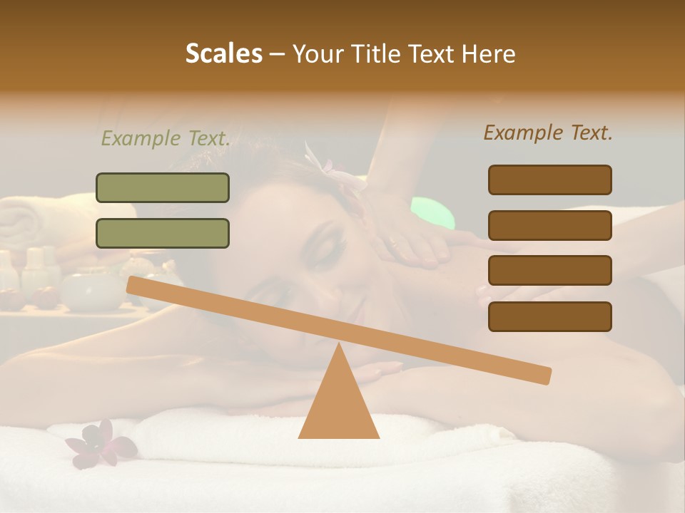 Attractive Relaxation Asian PowerPoint Template