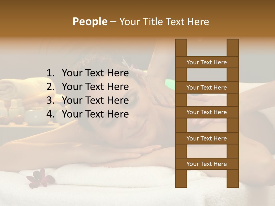 Attractive Relaxation Asian PowerPoint Template