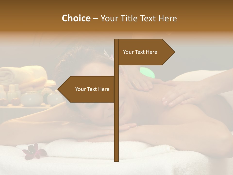 Attractive Relaxation Asian PowerPoint Template