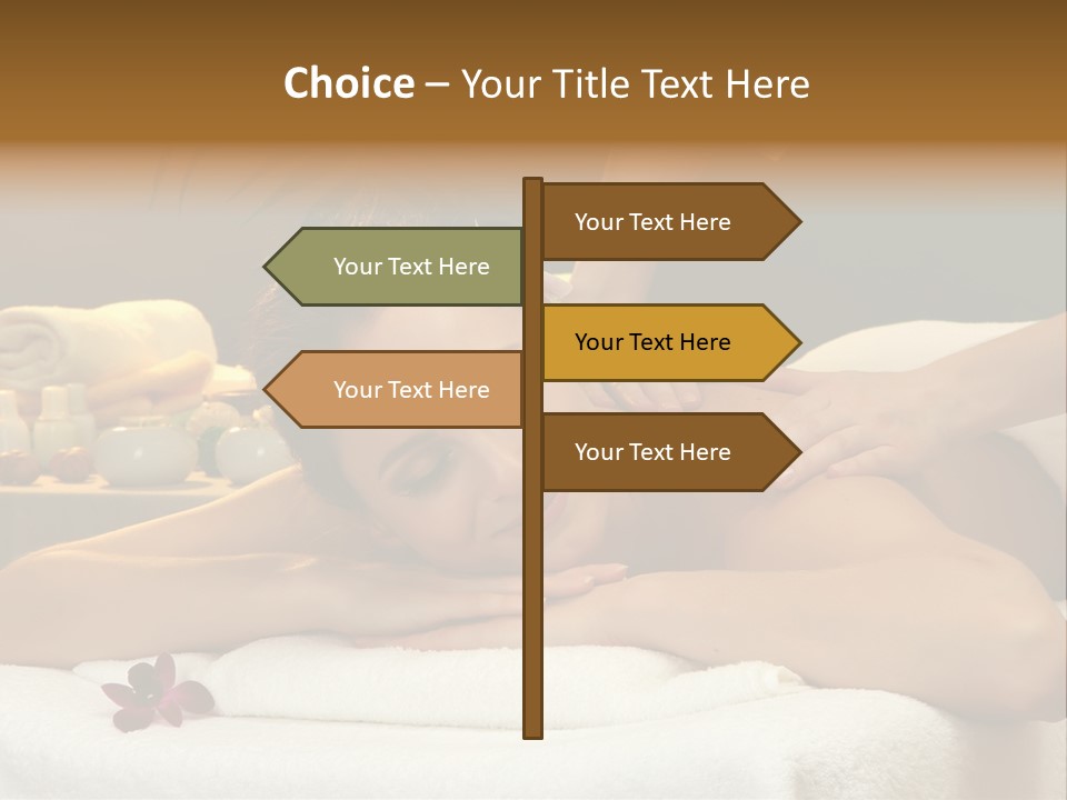 Attractive Relaxation Asian PowerPoint Template