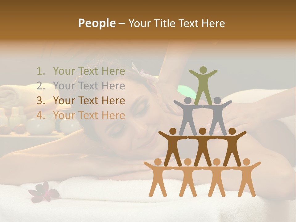 Attractive Relaxation Asian PowerPoint Template