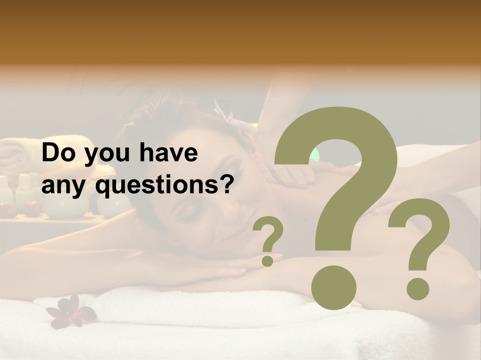 Attractive Relaxation Asian PowerPoint Template