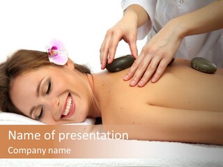 Flower Pampering  PowerPoint Template