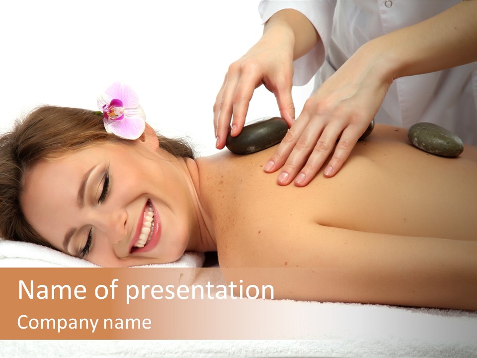 Flower Pampering  PowerPoint Template