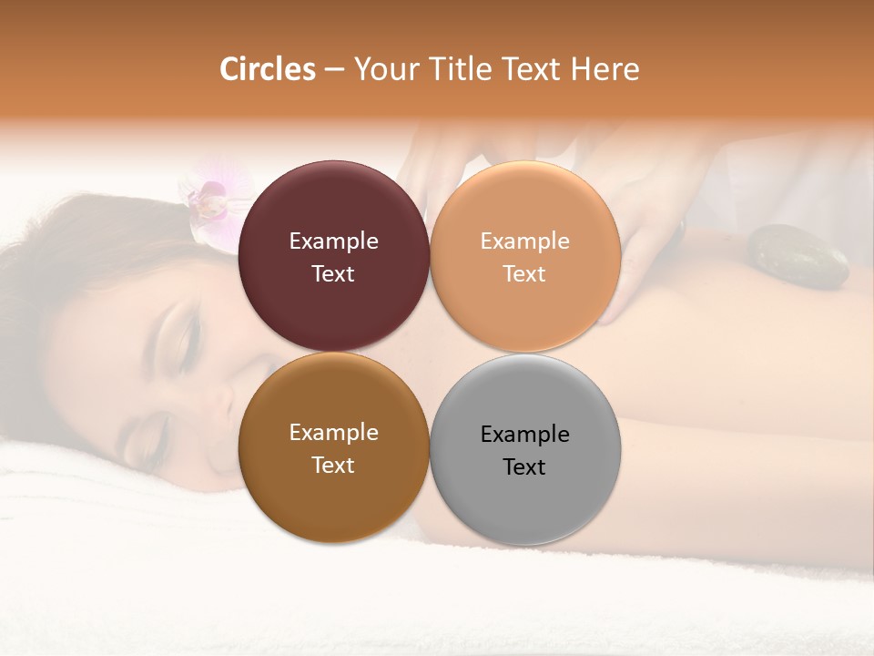 Flower Pampering  PowerPoint Template