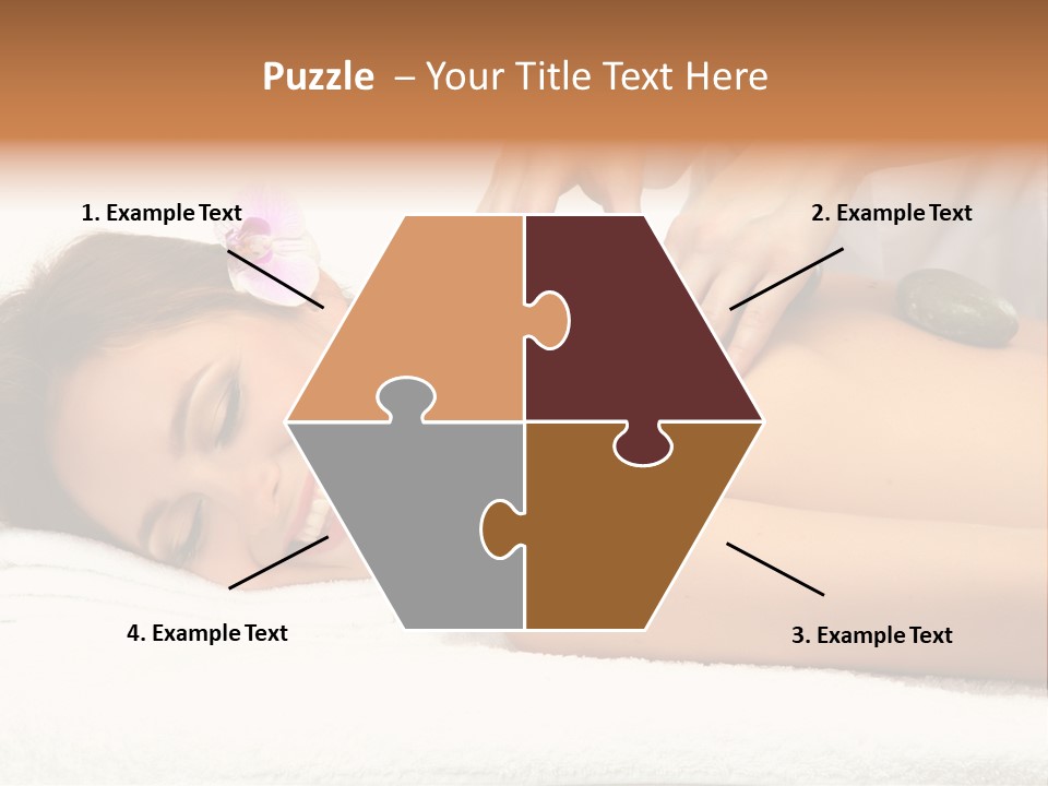 Flower Pampering  PowerPoint Template