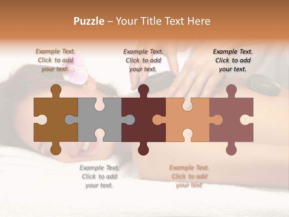 Flower Pampering  PowerPoint Template