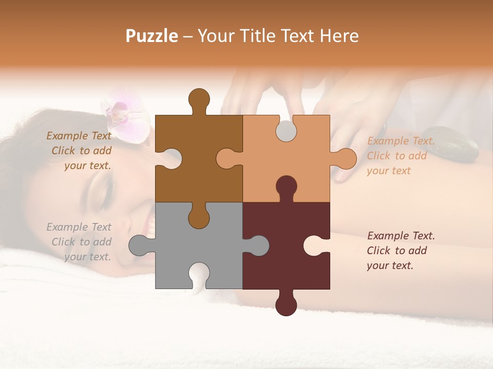 Flower Pampering  PowerPoint Template