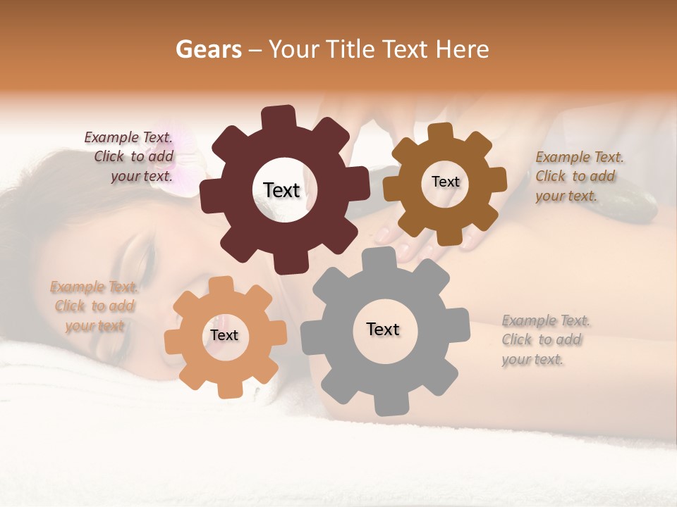 Flower Pampering  PowerPoint Template