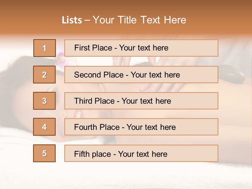 Flower Pampering  PowerPoint Template