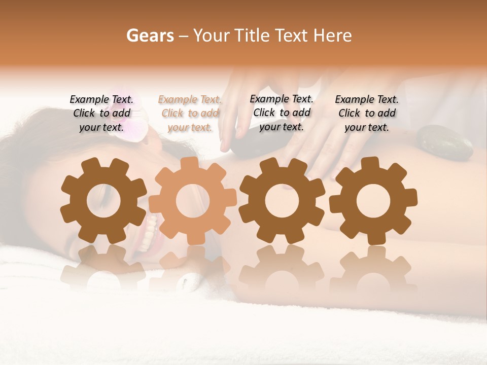 Flower Pampering  PowerPoint Template