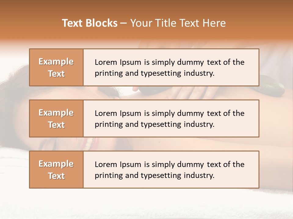 Flower Pampering  PowerPoint Template