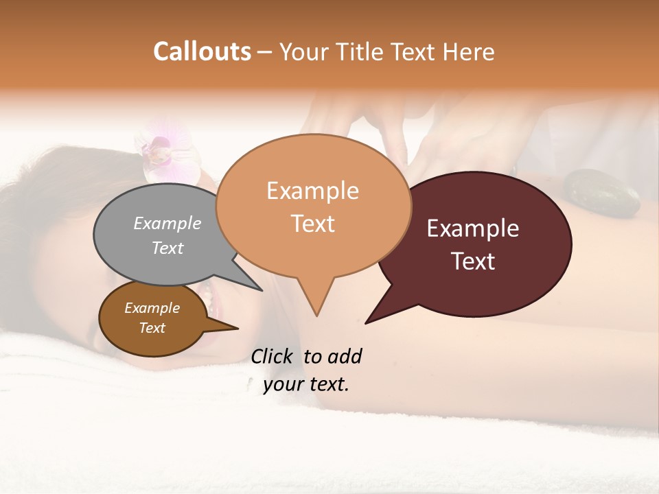 Flower Pampering  PowerPoint Template