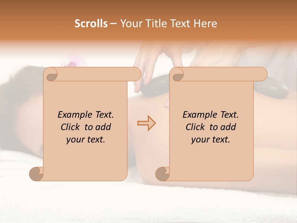 Flower Pampering  PowerPoint Template