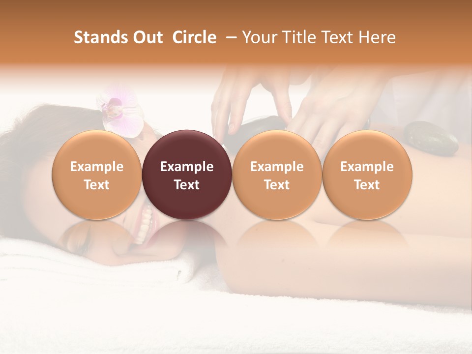 Flower Pampering  PowerPoint Template