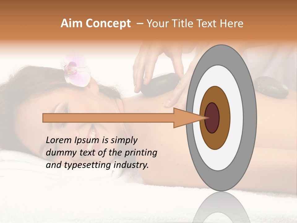 Flower Pampering  PowerPoint Template