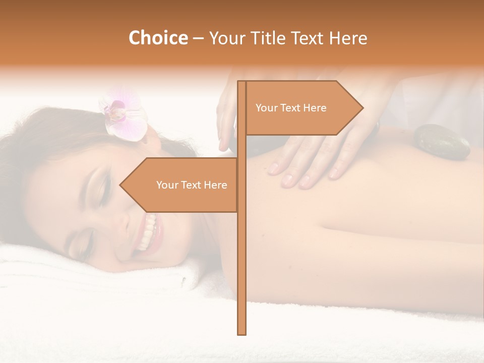 Flower Pampering  PowerPoint Template