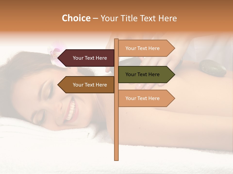 Flower Pampering  PowerPoint Template