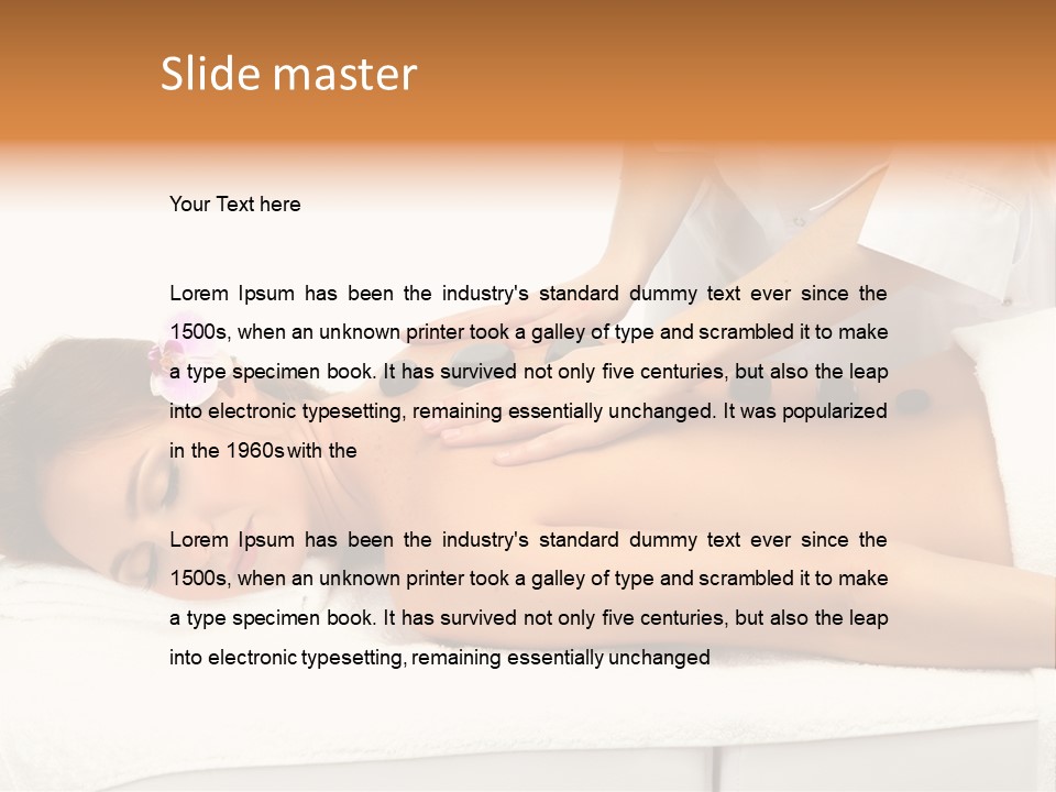 Pink Skin Background PowerPoint Template