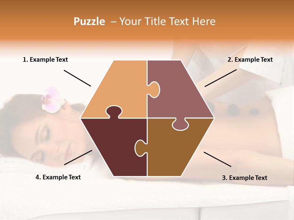 Pink Skin Background PowerPoint Template