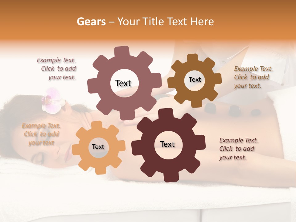 Pink Skin Background PowerPoint Template