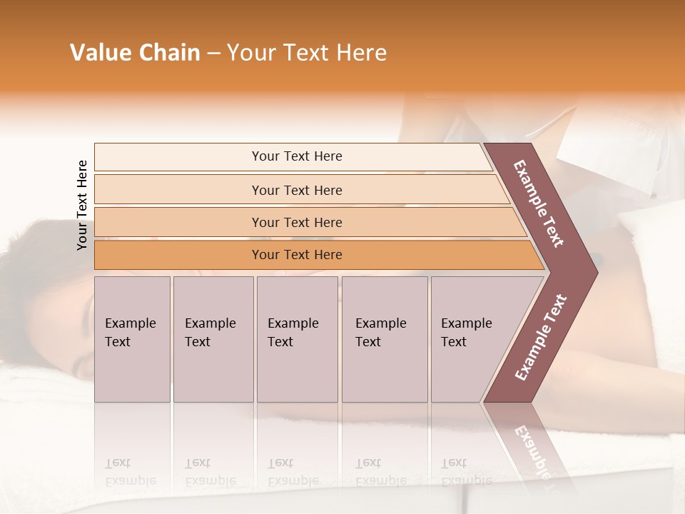 Pink Skin Background PowerPoint Template