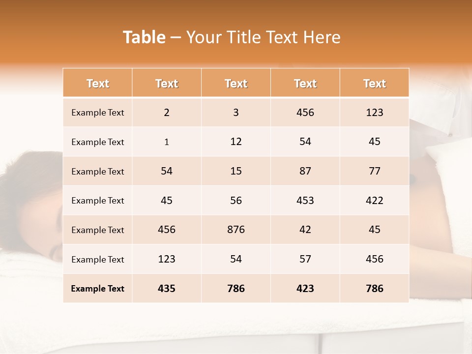 Pink Skin Background PowerPoint Template