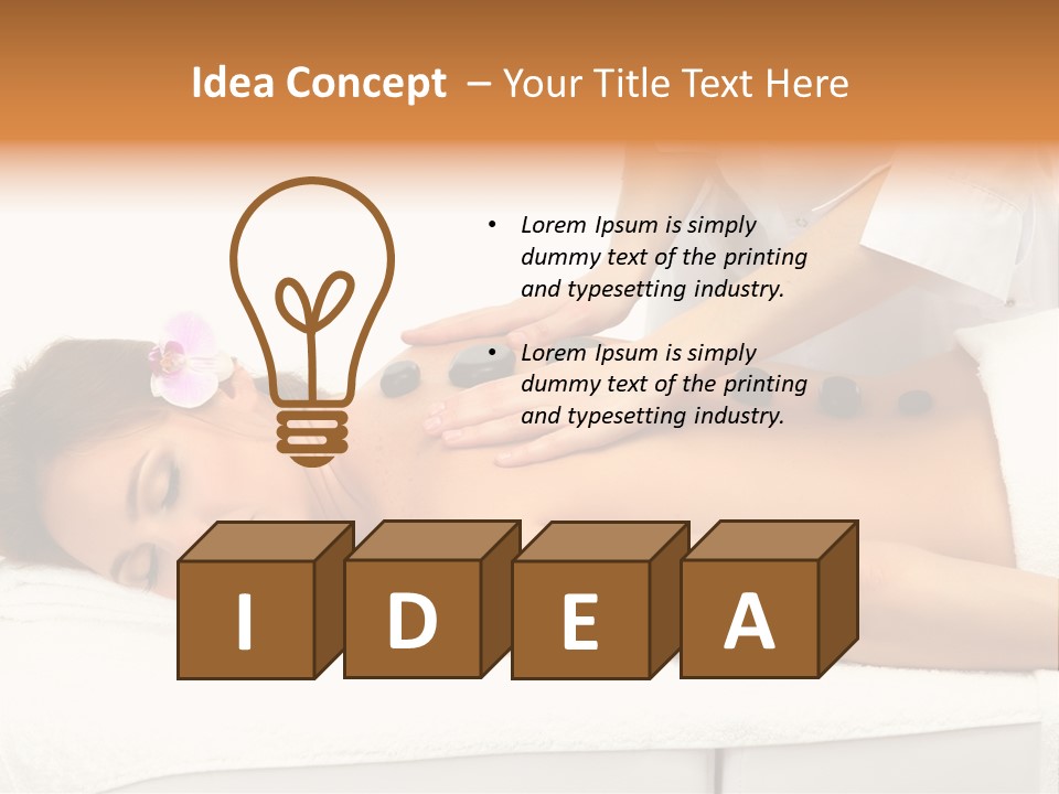 Pink Skin Background PowerPoint Template