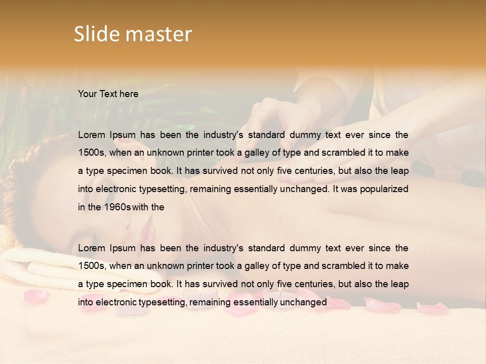 Female Consumption Treatment PowerPoint Template