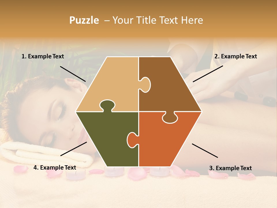 Female Consumption Treatment PowerPoint Template