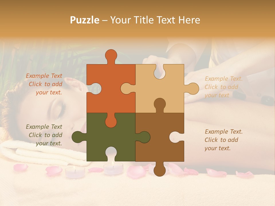 Female Consumption Treatment PowerPoint Template