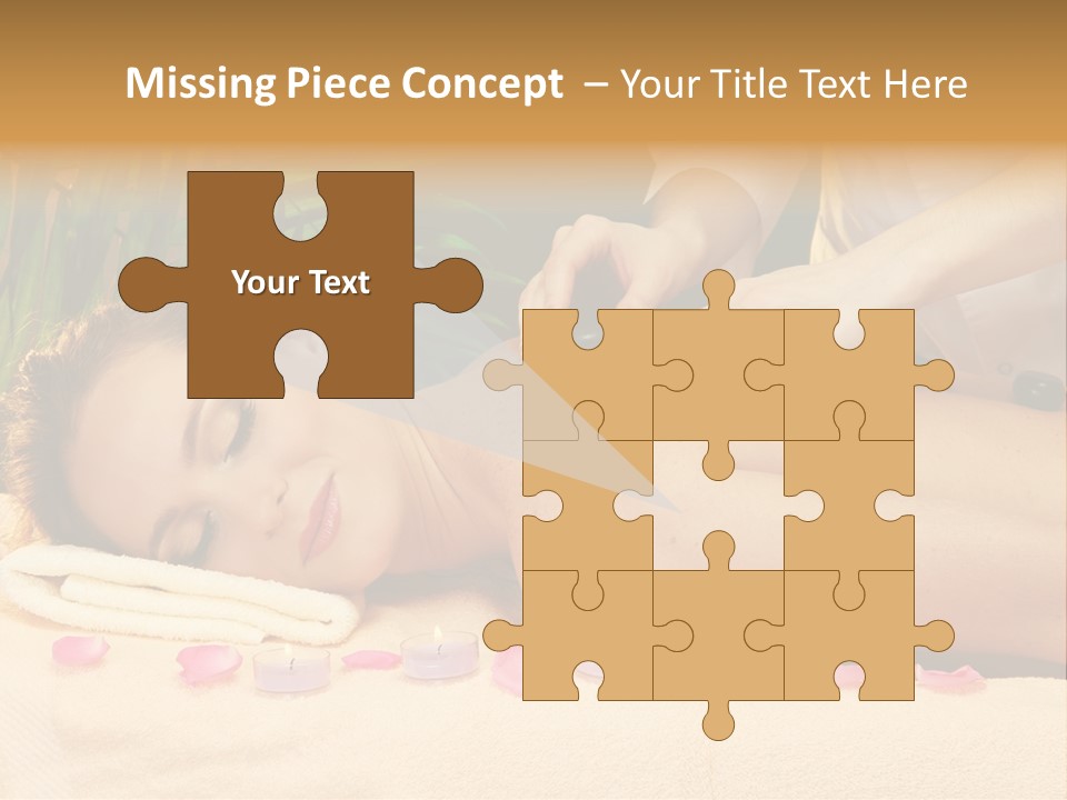 Female Consumption Treatment PowerPoint Template