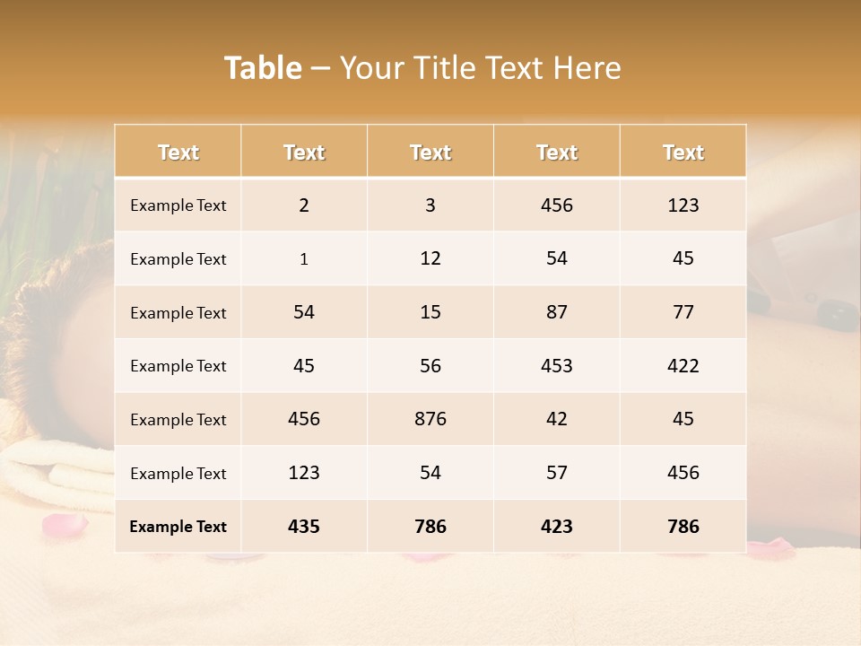 Female Consumption Treatment PowerPoint Template