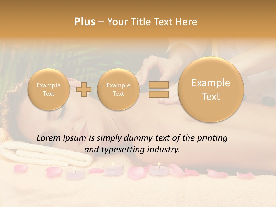 Female Consumption Treatment PowerPoint Template