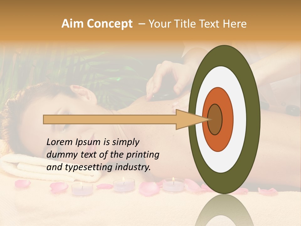 Female Consumption Treatment PowerPoint Template