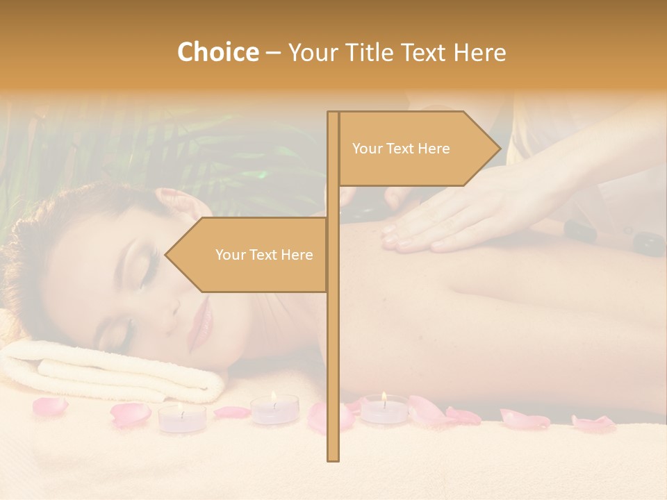 Female Consumption Treatment PowerPoint Template