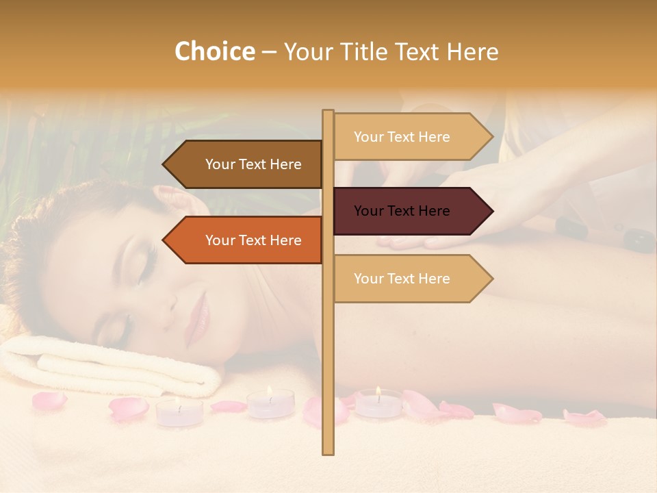 Female Consumption Treatment PowerPoint Template