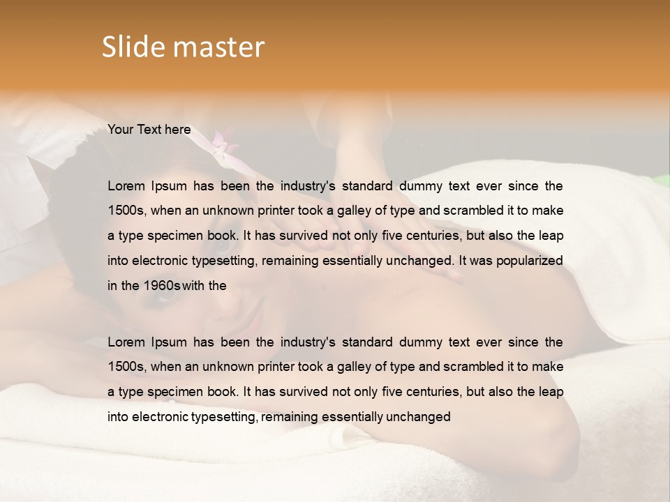 Face Health Photo PowerPoint Template