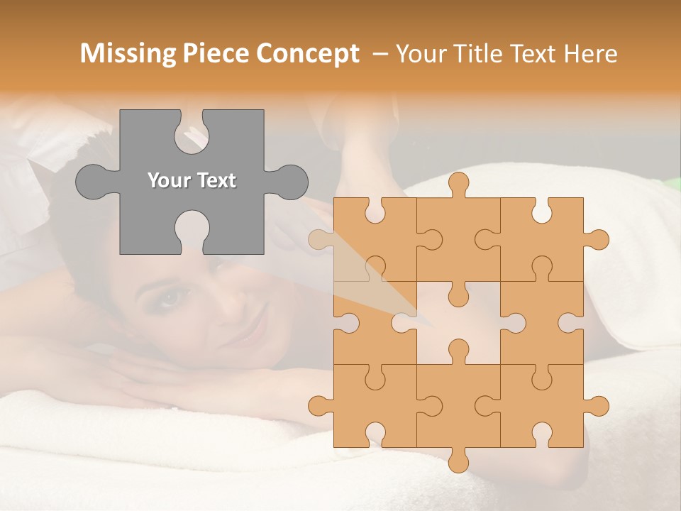 Face Health Photo PowerPoint Template