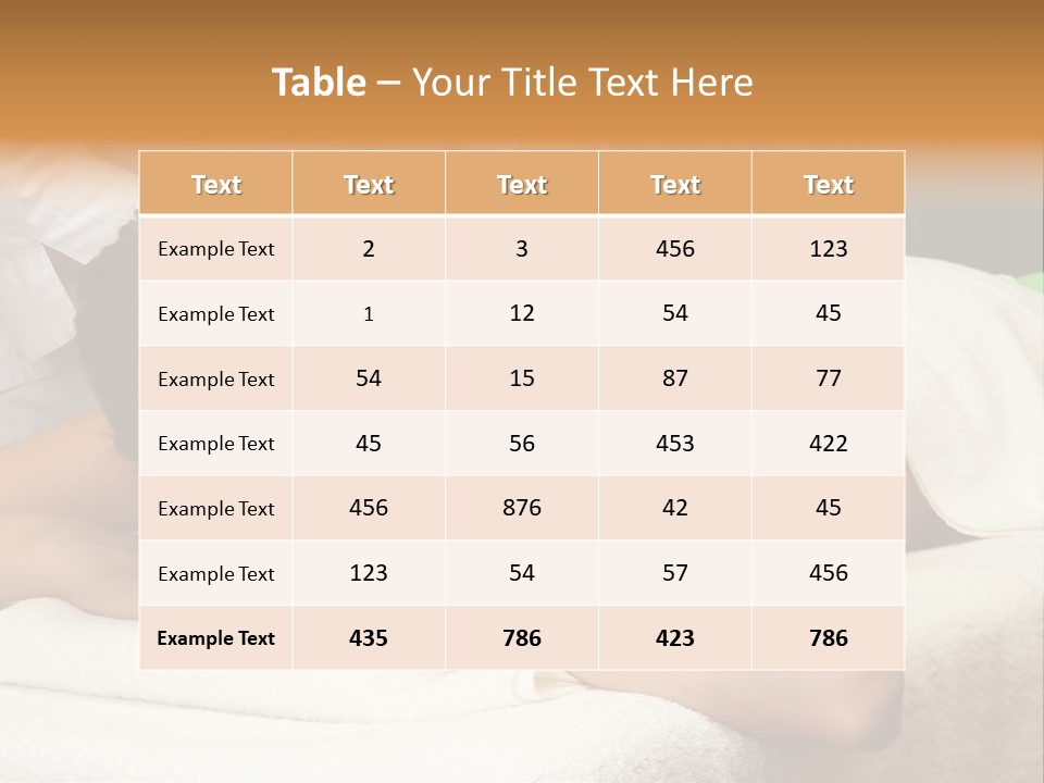 Face Health Photo PowerPoint Template