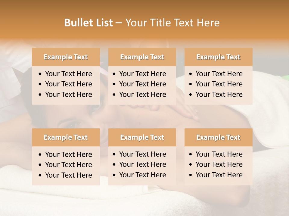 Face Health Photo PowerPoint Template